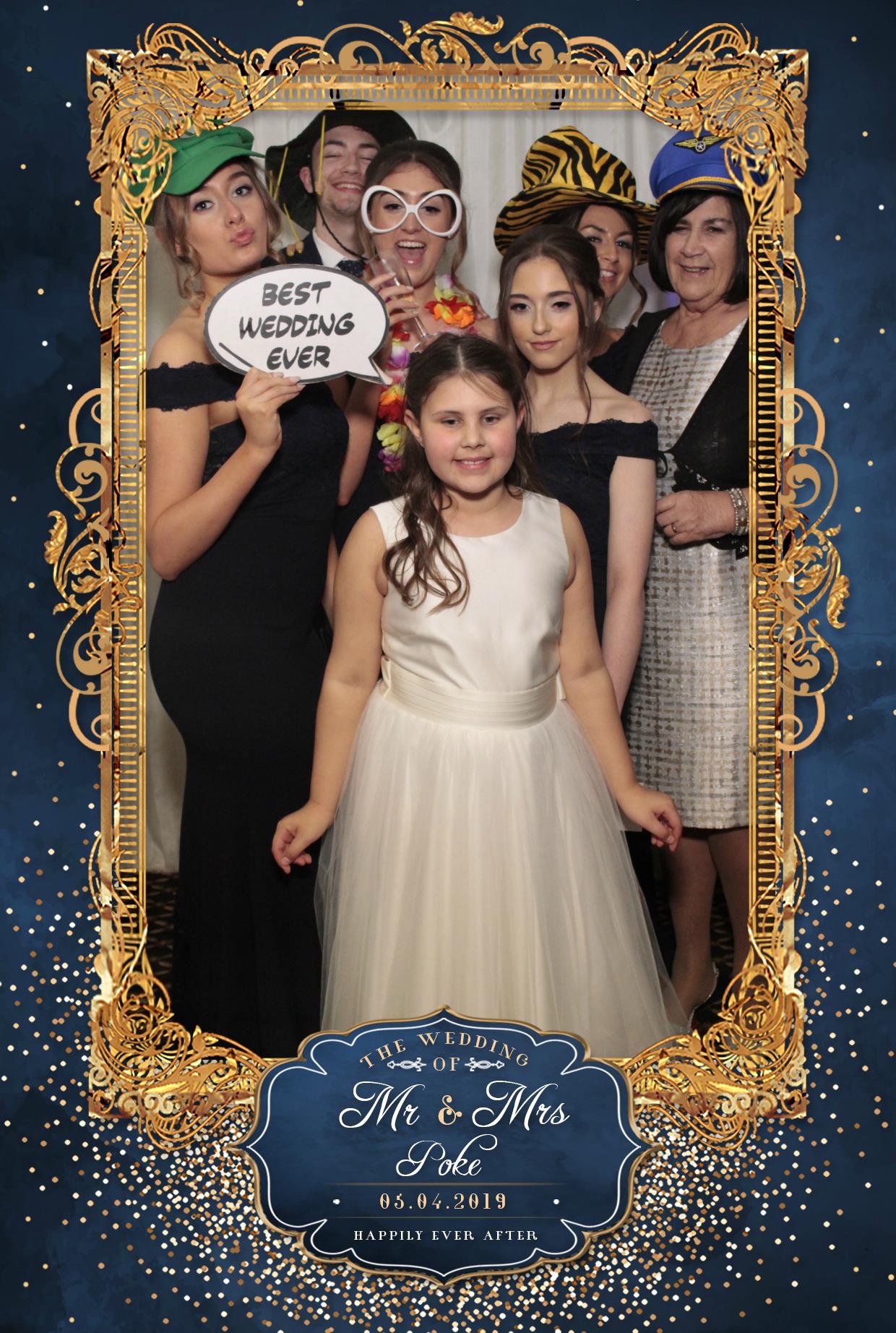 Mr & Mrs Poke | View more photos from the event at gallery.myphotoboothexperience.co.uk/u/MyPhotoBoothExperienceLtd/Mr-Mrs-Poke
